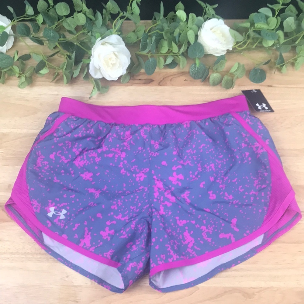 Under Armour Women's Fly By Printed Shorts
